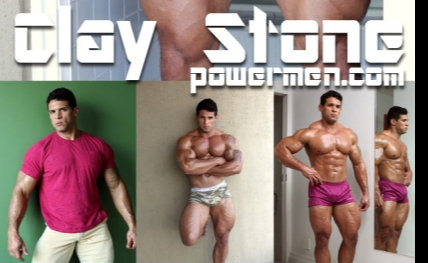 Bodybuilder Clay Stone Capa